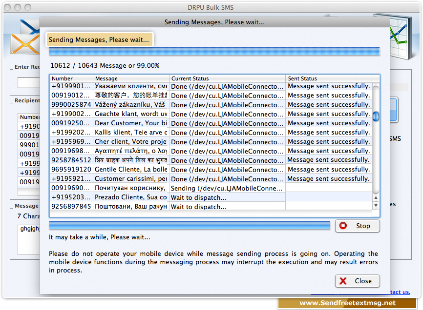 Mac bulk SMS software for GSM phones