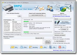 USM Modem Text Message Software