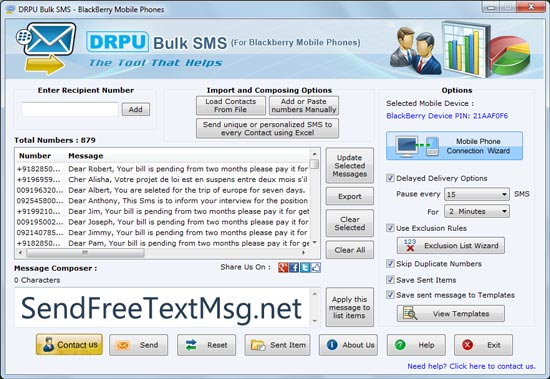 Blackberry Free Text Messaging Windows 11 download