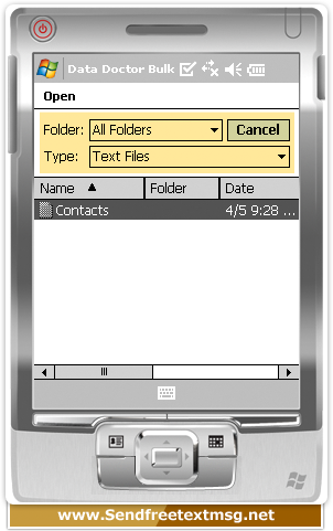 Pocket PC to Mobile Bulk SMS Software